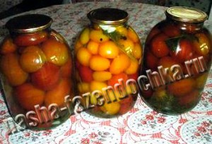 Маринованные помидоры (томаты) рецепт
